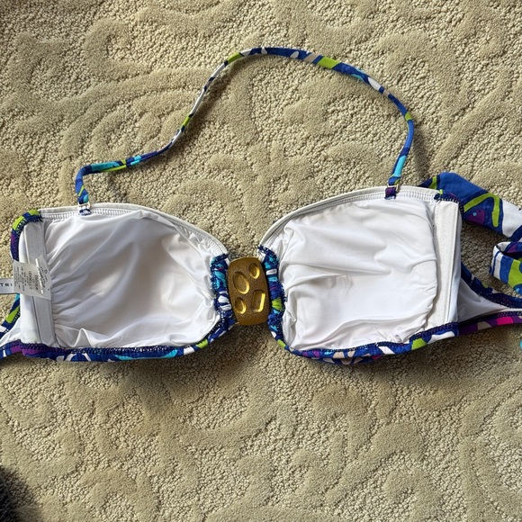 Trina Turk 3 Piece Set - Bikini Size 12 with Matching Pants Size M - Picture 4 of 15